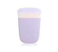 Bling Toman Flat Contouring Kabuki Brush for All Face Makeup & Foundation for Liquid, Cream and Powder Face Makeup with Easy Grip Handle of Morandi Color (Purple Brush)
