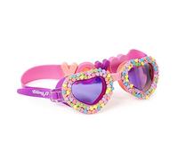 Bling2o CANDY HEARTS Be Mine Pastel Heart Kids Swim Goggles, Over 6 Years