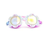 Bling2O Kids Swimming Goggles 100% Silicone Anti Fog UV Protection +6Yrs - Blanch Blossom Dandi