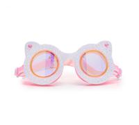 Bling2O Women's Powder Purr Cat Junior Swim Goggles in Light Pink Bling2O Light Pink