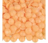 Blinginbox 1500PCS 5MM Resin Flatback Rhinestones,Solid Macaron Orange Yellow Candy Color Resin Rhinestones Jelly Rhinestones Gems for DIY Crafts Mugs Bottles Tumblers Clothes Makeup Nail