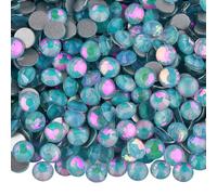 Blinginbox Diffani Crystal SS16 Flatback Rhinestones for Crafts Nail Art Decoration Sequins for Crafting Bedazzling kit Diamante Tooth gems Christmas Baubles 0.15inches 1440PCS