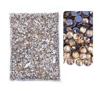 Blinginbox Golden Champange SS10 Wholesale Hotfix Rhinestones for Clothes Crafting Diamante gems Star Hair Clips Bulk14400pcs 2.7-2.9mm/0.11in
