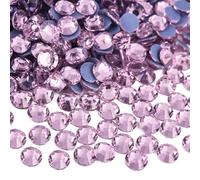 Blinginbox Hotfix Rhinestones, 1440pcs Flatback Crystal Rhinestones for Crafts Clothes DIY Decoration,Lt.Pink, SS16, 3.8-4.0mm