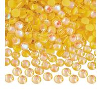 Blinginbox Hotfix Rhinestones for Bedazzling,Diamonds for Crafts Nails Clothes Face Makeup DIY Decoration 4mm 0.15inches 1440pieces SS16 Sparkle Yellow