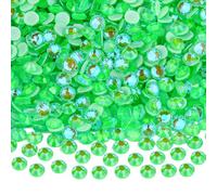 Blinginbox Hotfix Rhinestones for Bedazzling,Diamonds for Crafts Nails Clothes Face Makeup DIY Decoration 4mm 0.15inches 1440pieces SS16 Sparkle Lt.Peridot