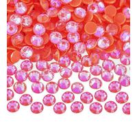 Blinginbox Hotfix Rhinestones for Bedazzling,Diamonds for Crafts Nails Clothes Face Makeup DIY Decoration 4mm 0.15inches 1440pieces SS16 Sparkle Orange
