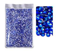 Blinginbox Sapphire AB SS10 Wholesale Hotfix Rhinestones for Clothes Crafting Diamante gems Star Hair Clips Bulk14400pcs 2.7-2.9mm/0.11in