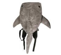 BlingKicks Whale Shark Backpack, Large Capacity Cute Bag for Adults, Trendy and Durable Street Style, Light Grey, One Size, Cool