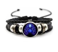 BlingNook Gleym Bracelet, Gleym Manifestation Bracelet Zodiac Signs Spirit Bracelets Zodiac Constellation Universe Spirit Bracelets Multilayer Adjustable Casezi True Soul Wristband Get Anything You