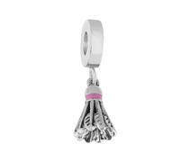 BlingNuts Badminton Birdie Dangle Charm Compatible with Pandora Charms Bracelets Birthday Shuttlecock Sport Lover Gift