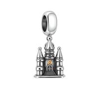 BlingNuts Princess Dangle Magic Fairy Tale Castle Charm Compatible with Pandora Charms Bracelets for Daughter Granddaughter Beads Gifts