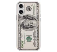 Blingy's for iPhone 16 Case, Fun One Hundred Dollar Bill Pattern Money Design Soft TPU Protective Case (6.1 inch) ($100 Bill) Multicolor