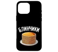 Blini Russian Pancakes Russia Crepes Russians Case for iPhone 16 Pro Max