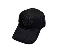 Blink-182 Baseball Cap Black Six Arrow Smile Official Black One Size