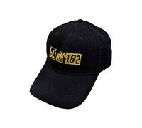Blink-182 Baseball Cap Modern Band Logo Official Black One Size