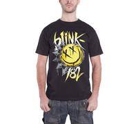 Blink 182 Men's T-Shirt Big Smile – Black – Small