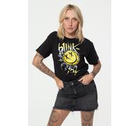 Blink 182 Big Smile T-Shirt in Black | Size: Large Blink 182 Black L