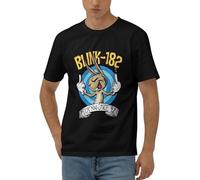 Blink-182 FU Since 92 Mens T-Shirt Casual Cotton Unisex Black Tees Tops L