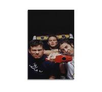 Blink-182 HD Photo PosterFamous Film And Television Figures Pop Music Figures Poster Decoration Canvas Art Decoration Print Signature Photo Living Room Home Decoration08x12inch(20x30cm) Unframe-style-