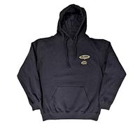 Blink-182 Hoodie Roger Rabbit Band Logo Official Unisex Navy Blue Pullover L