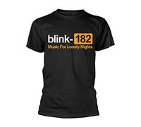 Blink 182 Lonely Nights Official Tee T-Shirt Mens Unisex (XX-Large) Black