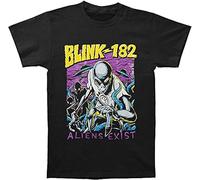 Blink 182 Men39;S Aliens Exist T-Shirt Black Size XXL
