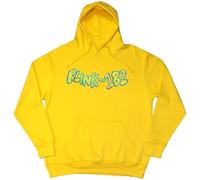 Blink 182 Men's Crayon Logo Hoodie in Yellow | Size: Medium Blink 182 Yellow M