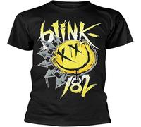 Blink 182 Men's Damen T-Shirt Big Smile, Black(X-Large)