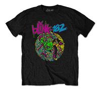 Blink 182 Men's Overboard Event Slim Fit T-Shirt Black(Large)