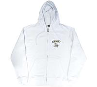 Blink 182 Men's Roger Rabbit Back Print Full Zip Hoodie in White | Size: Medium Blink 182 White M