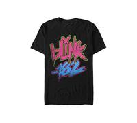 Blink 182 - Neon Logo - T-Shirt - black - XL - 100% Cotton XL