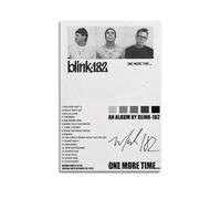Blink-182 One More Time... Music Album Cover Music Posters for Room Aesthetic Canvas Wall Art Bedroom Print Picture Paintings for Living Room Bedroom Decoration Frame 24x36inch(60x90cm)Unframe-style-3