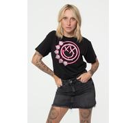 Blink 182 Six Arrow Smile T-Shirt in Black | Size: Medium Blink 182 Black M