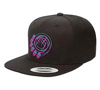 Blink 182 Snapback Cap Double Six Arrows Band Logo Official Black Snapback One Size