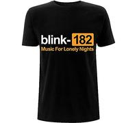 Blink 182 - Lonely Nights - T-Shirt - black - S - 100% Cotton,Jersey S