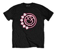 Blink-182 - T-Shirt # M Unisex Black # Six Arrow Smiley