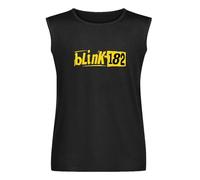 Blink-182 Vest Tank T-Shirt Graphic Mens Black Top Unisex Sleeveless Tee 3XL