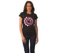 Six Arrow Smile Skinny Fit T Shirt Blink 182 Black XL