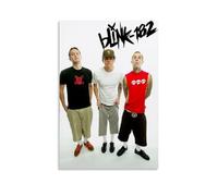 Blink-182Waterproof Posters Wall Art Posters Waterproof Home Printing Moisture-proof Easy to Install And Fade ResistantUnframe-style24x36inch(60x90cm)