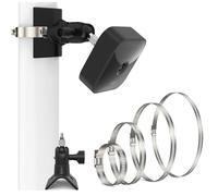 Blink Camera Pole Mounting Bracket, Pole Mount for Blink Outdoor 4 (4th Gen)/(3rd Gen)/Blink XT/XT2/Blink Mini/Blink Indoor Cameras, Camera Mount with 4X Adjustable Pipe Clamp, 1 Mount+4 Iron Ring