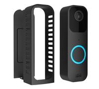 Blink Doorbell Mount Anti Theft Blink Doorbell Mount No Drill Blink Doorbell Camera Mount Blink Metal Doorbell Bracket Video Blink Doorbell Mount Suitable for Family, Apartment, Hotel, Office (black)