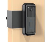 Blink Doorbell Mount, Anti-Theft Blink Video Doorbell Door Mount Bracket No Drilling, Not Block Doorbell Motion Sensor, Easy to Install, Fit for Blink Doorbell Camera (Black)