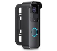 Blink Doorbell Mount, Bundle with Cover Mount and Angle Mount, Anti-Theft Mounting Bracket Left/Right Adjustable 135 Degrees, Easy Installation,Black(Blink Doorbell Not Included)