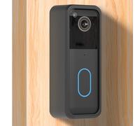 Blink Doorbell Mount for All-new Blink Video Doorbell(2nd Gen), No-Drilling Blink Mount Bracket, Easy Installation for Blink Doorbell Camera Security System (Blink Doorbell is Not Included),Black