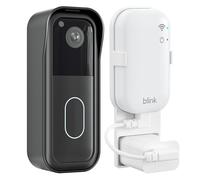 Blink Doorbell Mount for All-new Blink Video Doorbell, with Outlet Wall Mount for Sync Module Core,No Drilling No Screws Camera Mounting Holder, Easy to Install for Blink Doorbell/Outdoor System