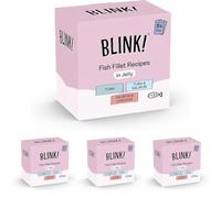 Blink! Fish Pouch Selection in Jelly 8 x 85 g (Pack of 4)