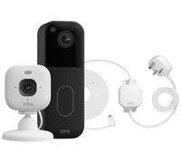 BLINK Home Security Starter Kit with Weather Resistant Power Adapter, White,Black