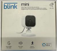 Blink Mini 1080p FHD Compact Indoor Smart Security Camera, B