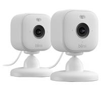 Blink Mini 2 Plug-In CCTV Smart Security Camera White 2 Pack